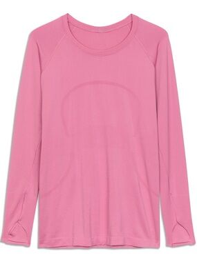 lululemon Pink Swiftly Tech Long Sleeve